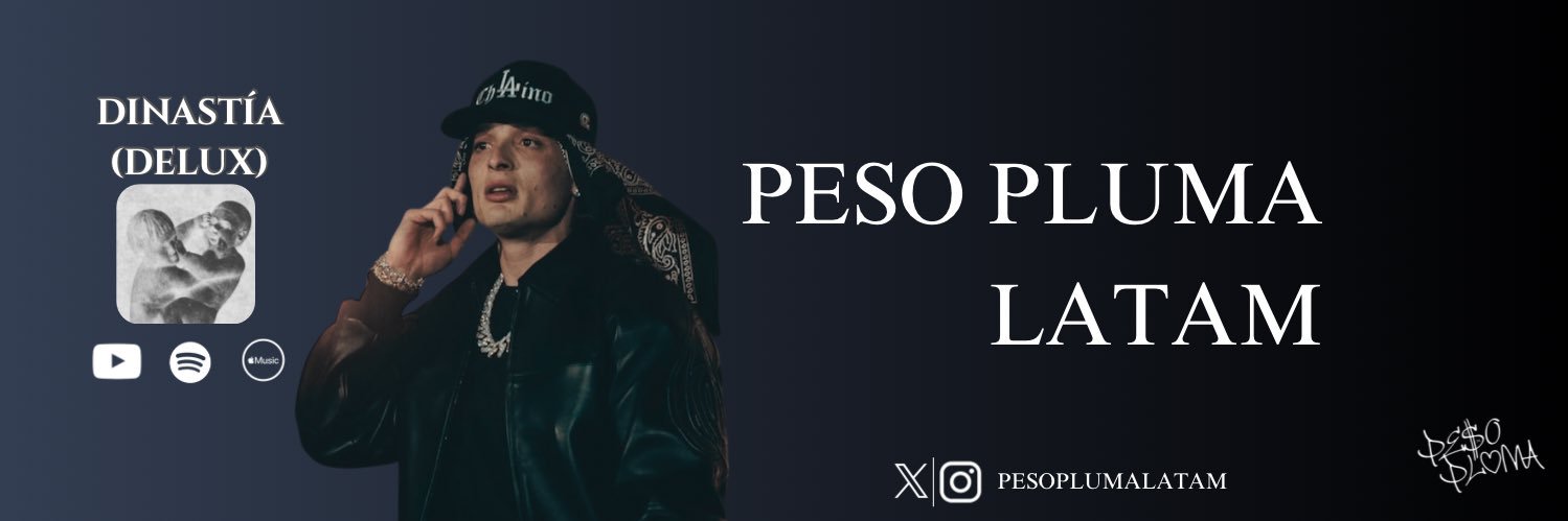 Peso Pluma Latam's banner