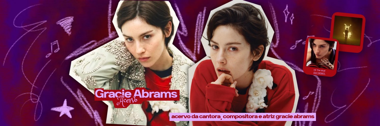 acervo gracie abrams's banner
