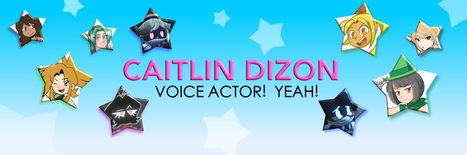 Caitlin Dizon 💕 Voice Actor! Yeah!'s banner