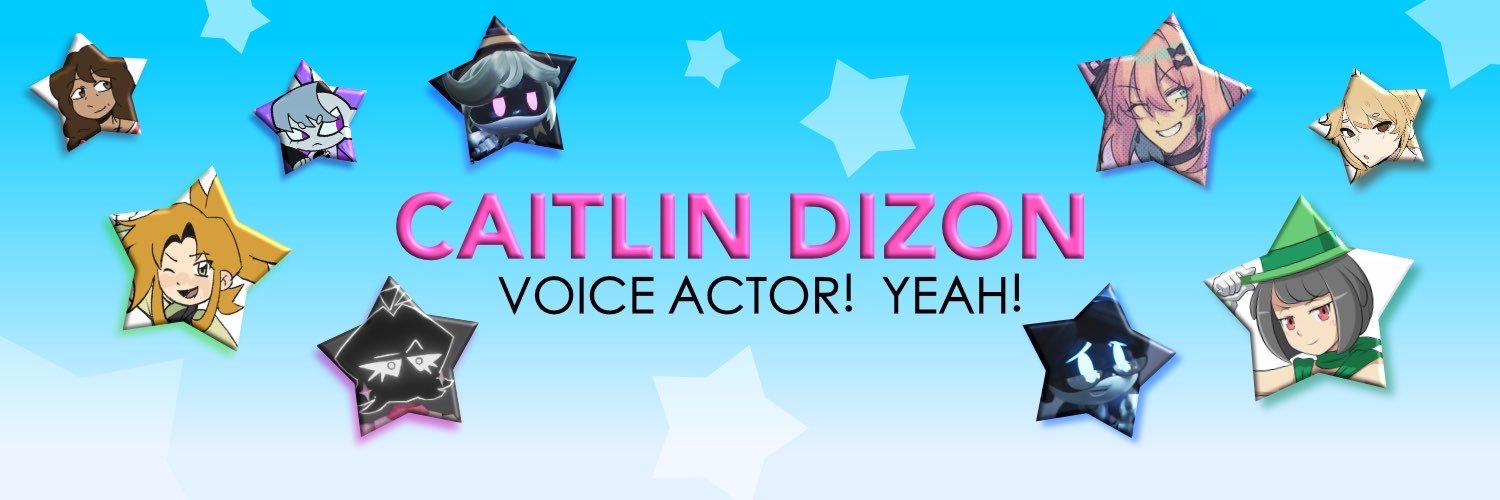 Caitlin Dizon 💕 Voice Actor! Yeah!'s banner