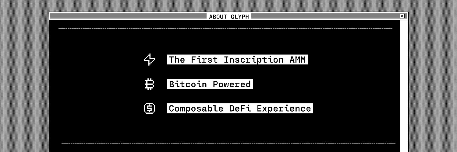 Glyph Exchange's banner