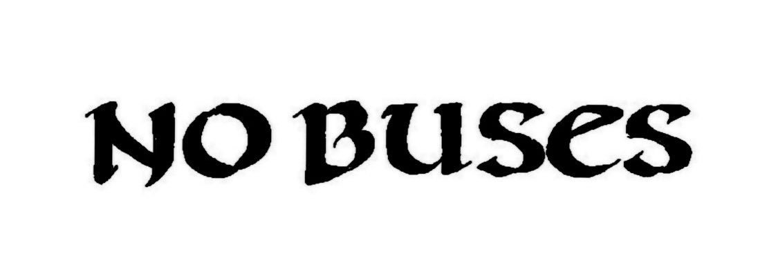 No Buses Info's banner
