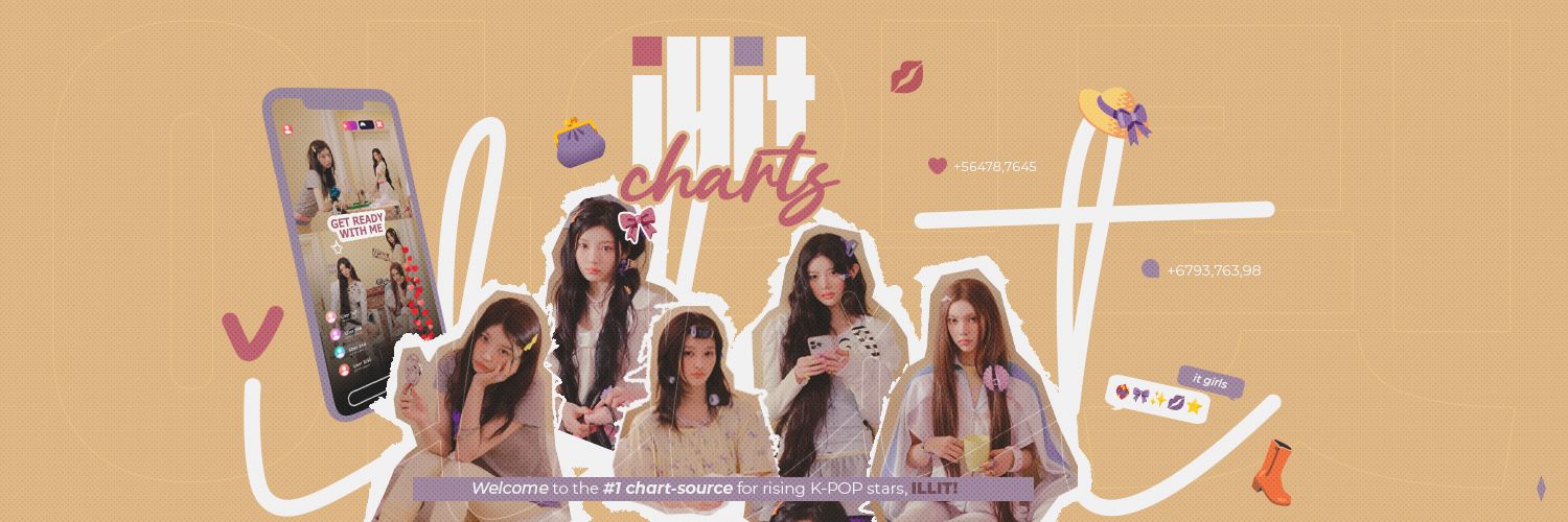 ILLIT Charts's banner