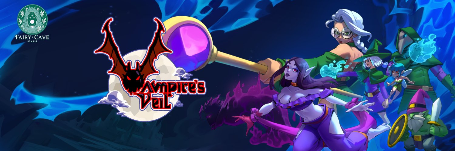 Vampire's Veil | Wishlist on Steam! 🦇's banner