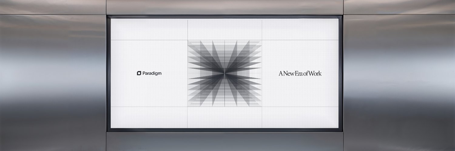 Paradigm's banner