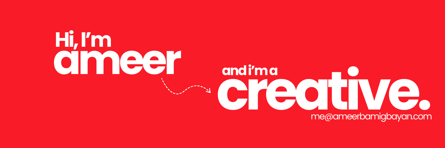 Ameer ☻'s banner