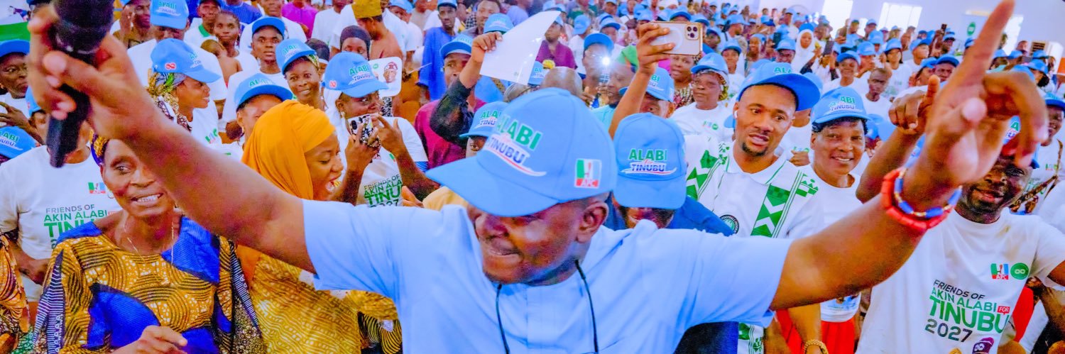 Oloye Akin Alabi's banner