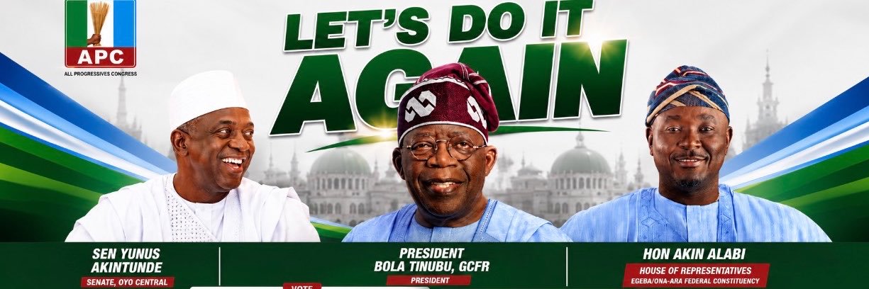 Oloye Akin Alabi's banner