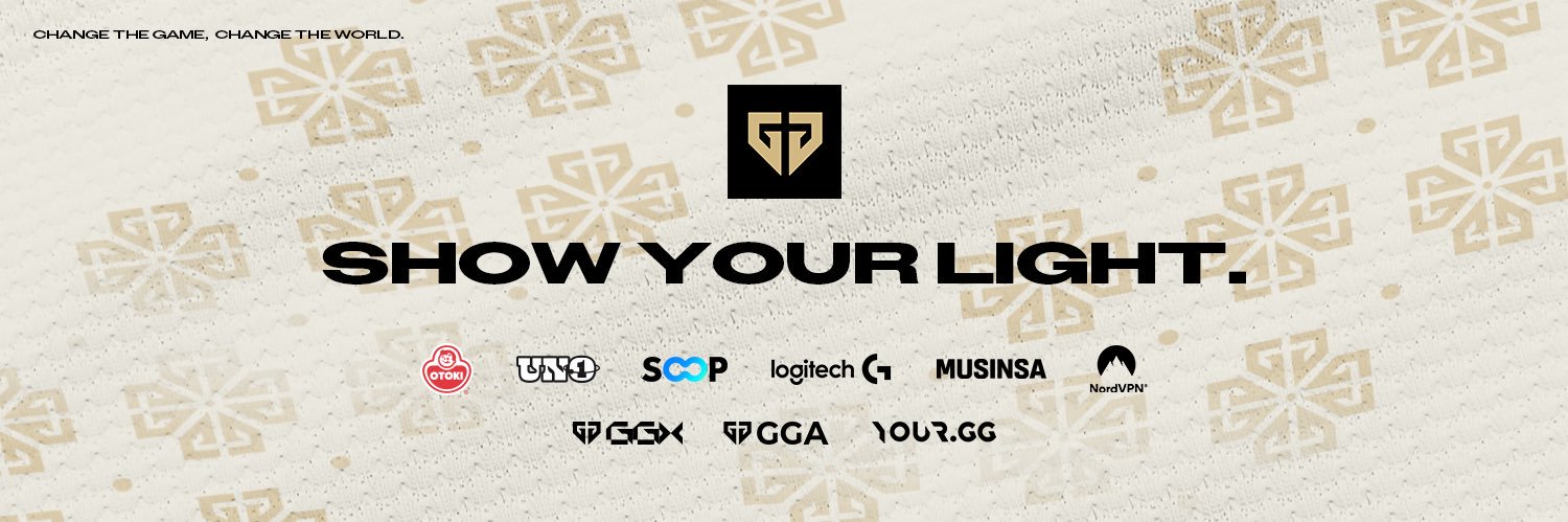 Gen.G Gold's banner