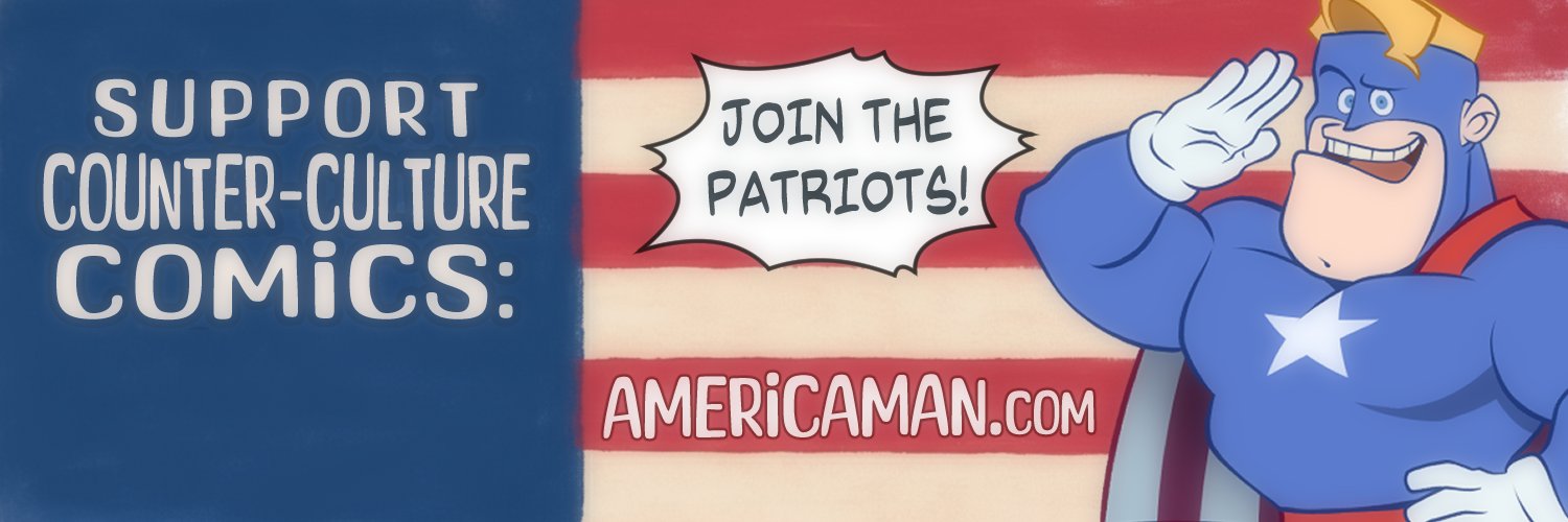 Americaman's banner