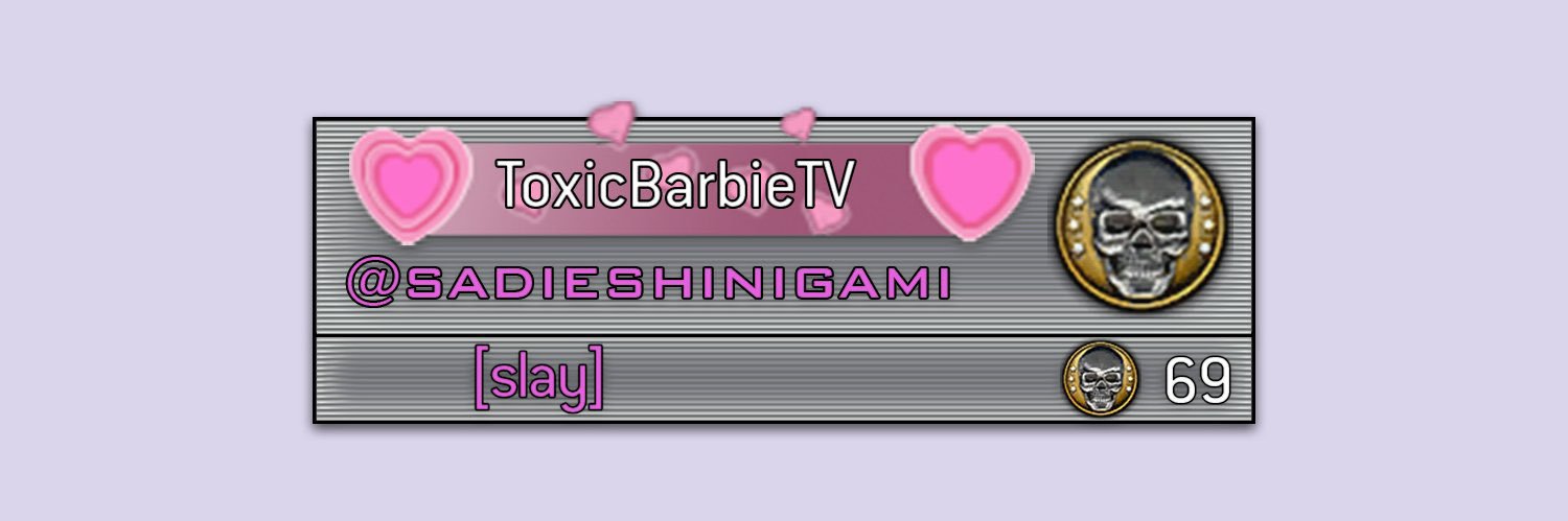 Toxic Barbie's banner
