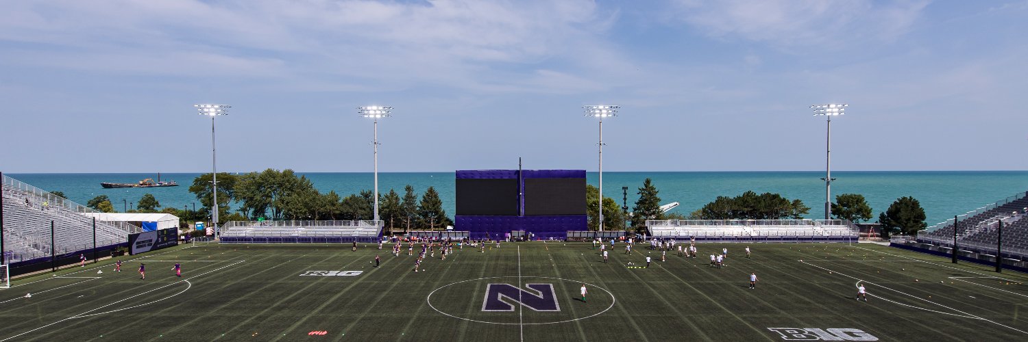 Northwestern Soccer's banner