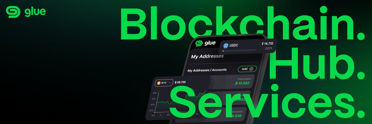 Glue's banner