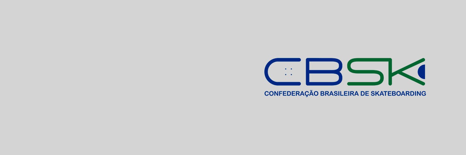 Confederação Brasileira de Skateboarding's banner