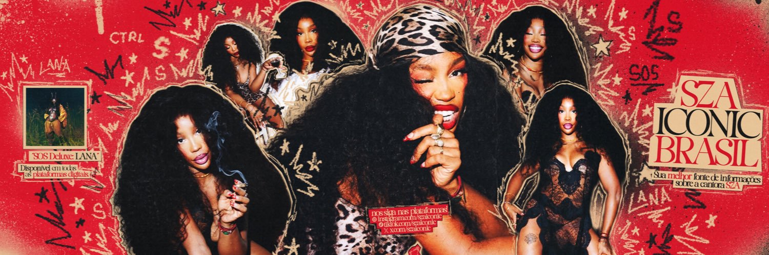 SZA ICONIC BRASIL's banner