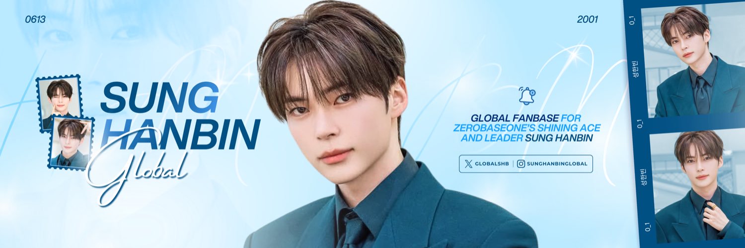 SUNG HANBIN GLOBAL's banner