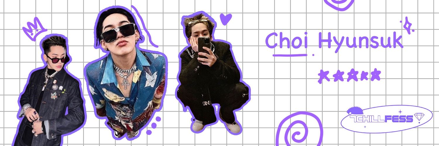 for choi hyunsuk 💜🦔's banner