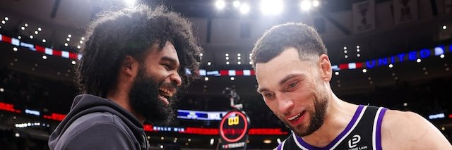 The Depressed Bulls and Kings Fan's banner