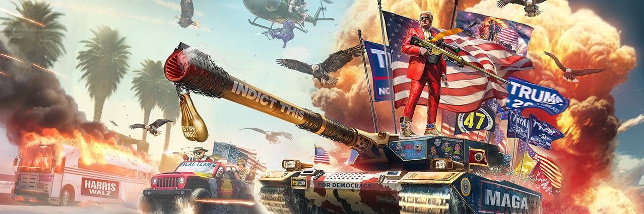 Real MAGA's banner