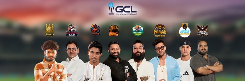 GCL - Great Cricket League's banner
