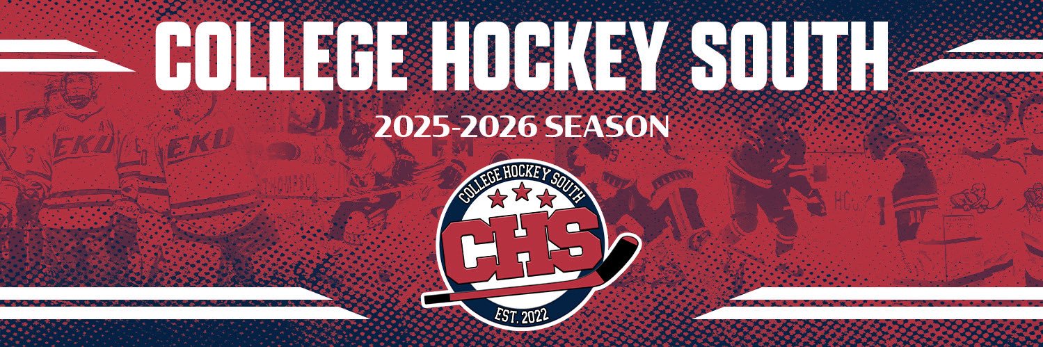 College Hockey South's banner