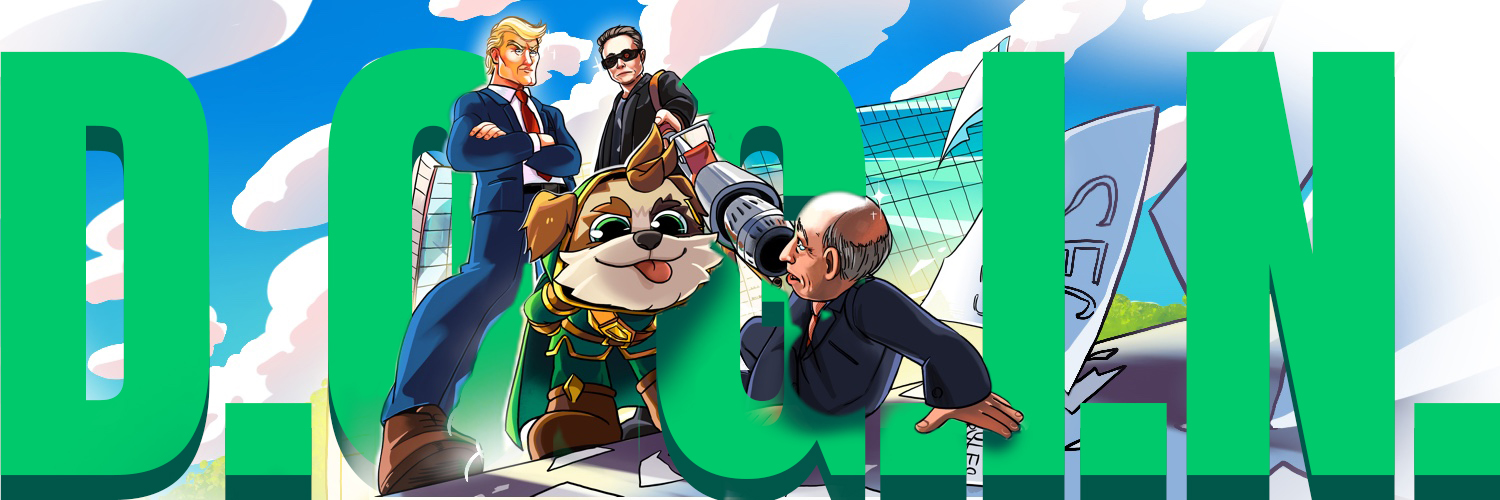 Department Of Government Inefficiency - D.O.G.I.N.'s banner