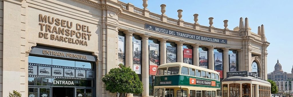 Coordinadora Pro Museu Transport de Barcelona's banner