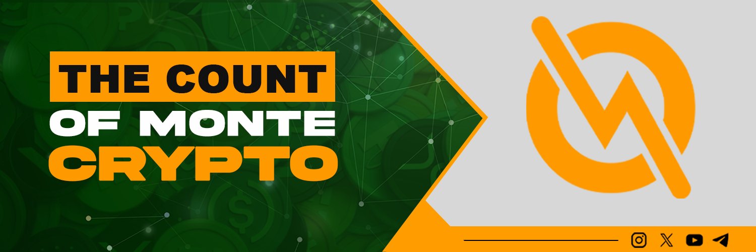 The Count of Monte Crypto's banner