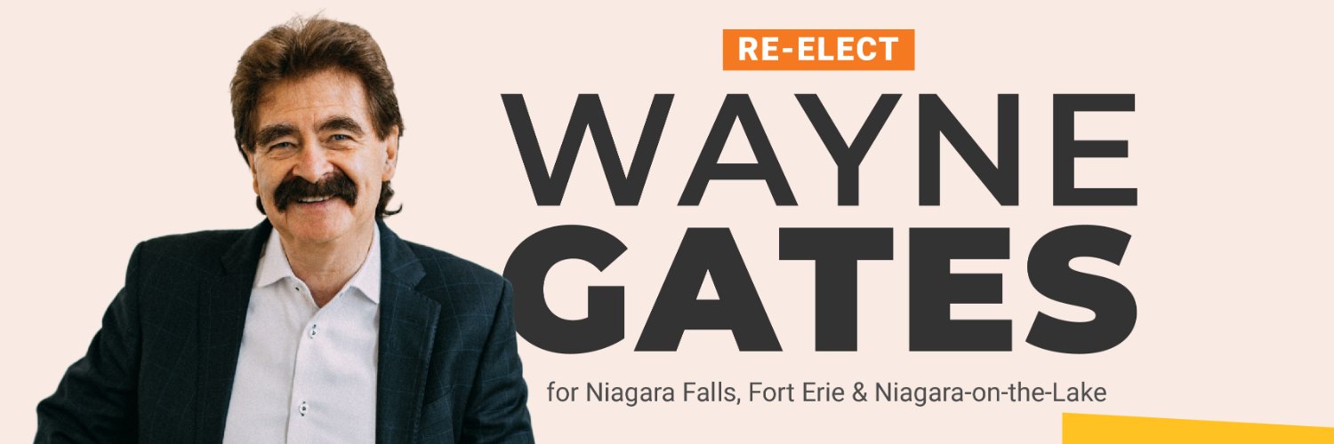 Wayne Gates's banner