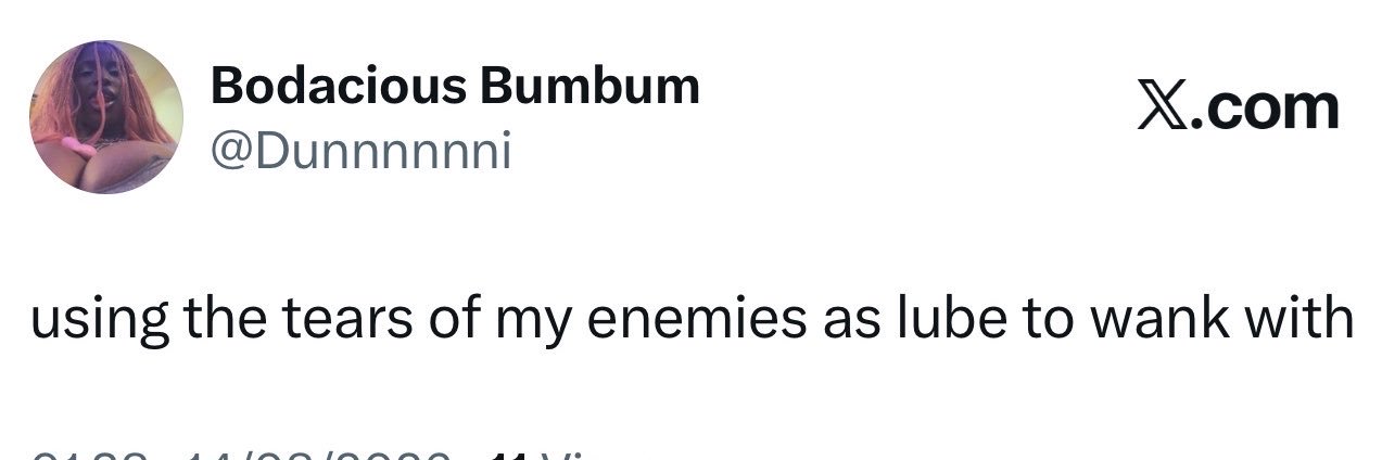 Bodacious Bumbum's banner