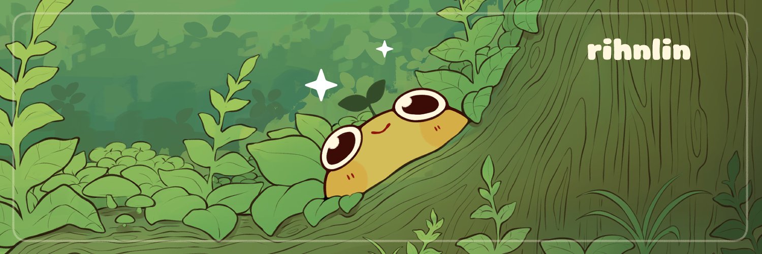 Rihnlin 🌱🪲🐸's banner
