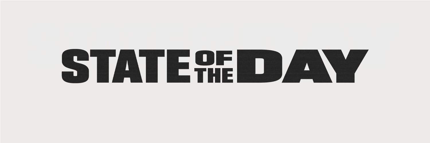 State of the Day's banner