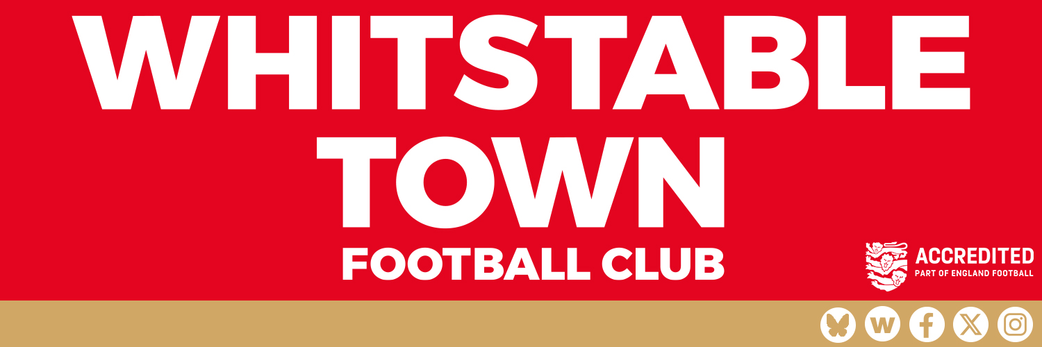 Whitstable Town Football Club's banner