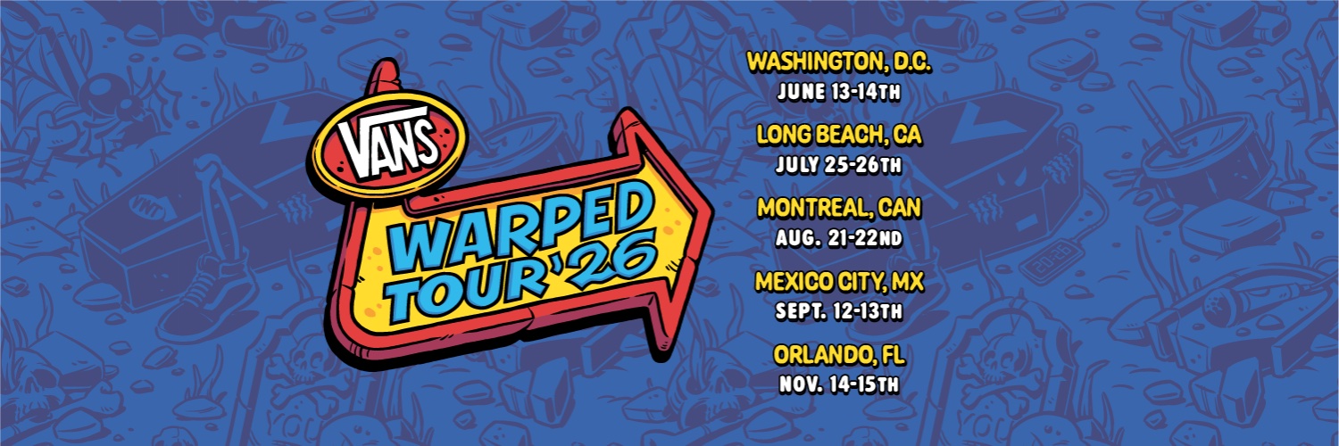 Vans Warped Tour's banner