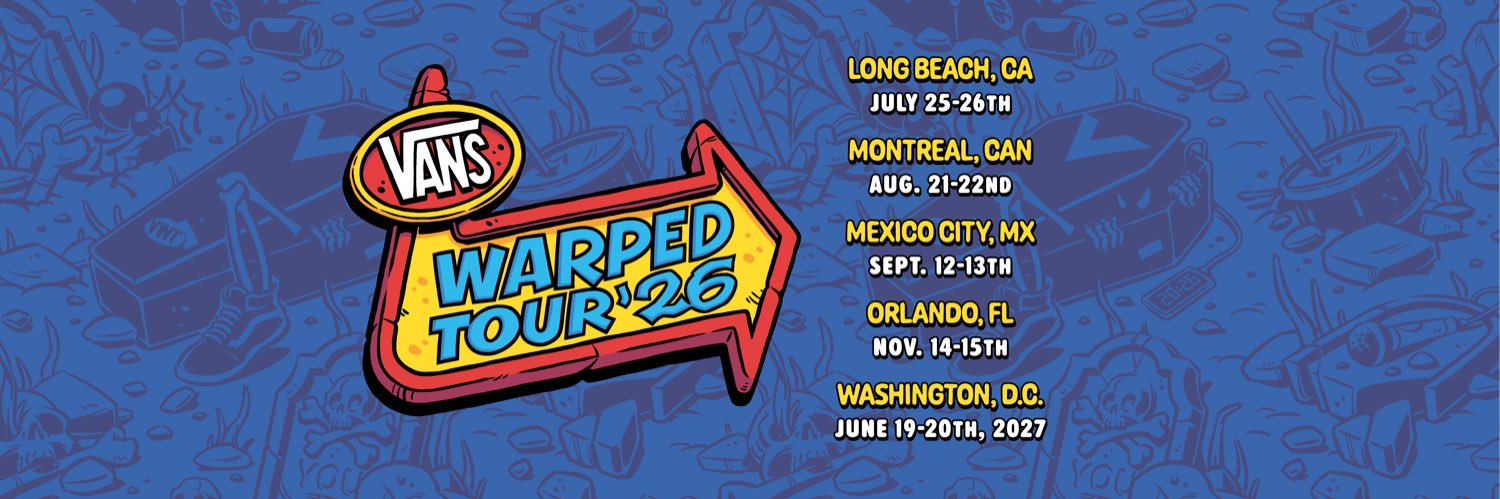 Vans Warped Tour's banner