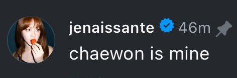 ew, chaewon 🍝's banner