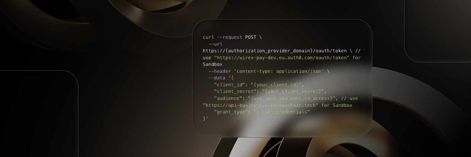Wirex Developers's banner