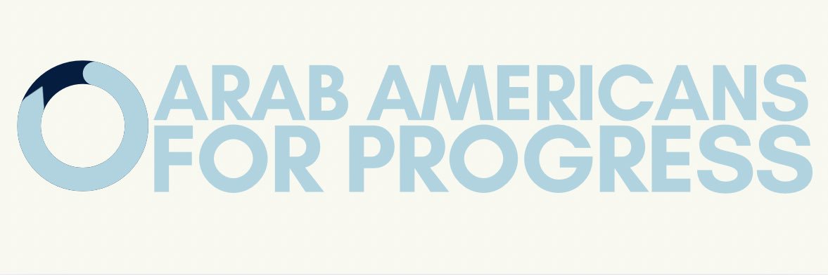Arab Americans For Progress's banner