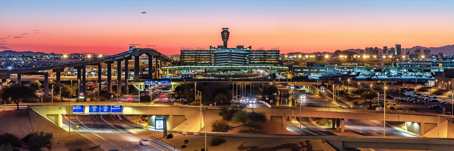 Phoenix Sky Harbor International Airport's banner