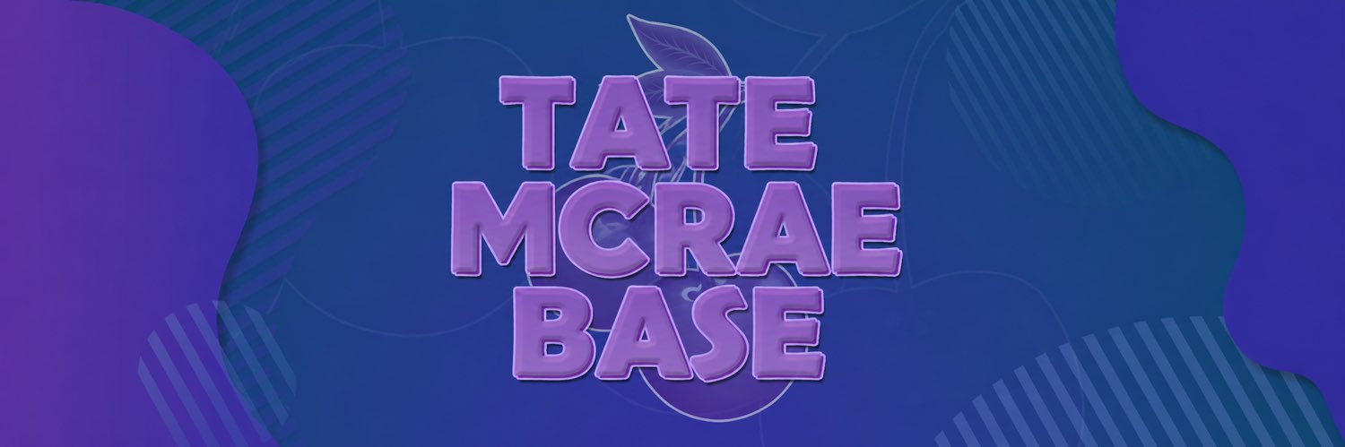 Tate McRae Base's banner