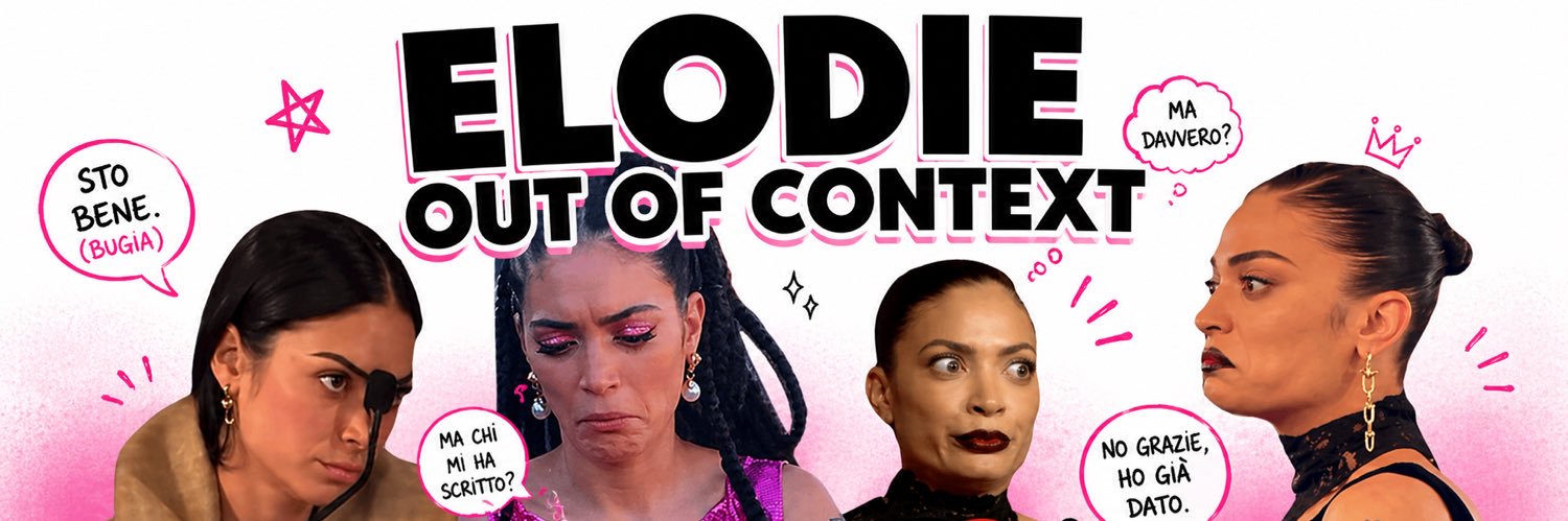 Elodie out of context's banner
