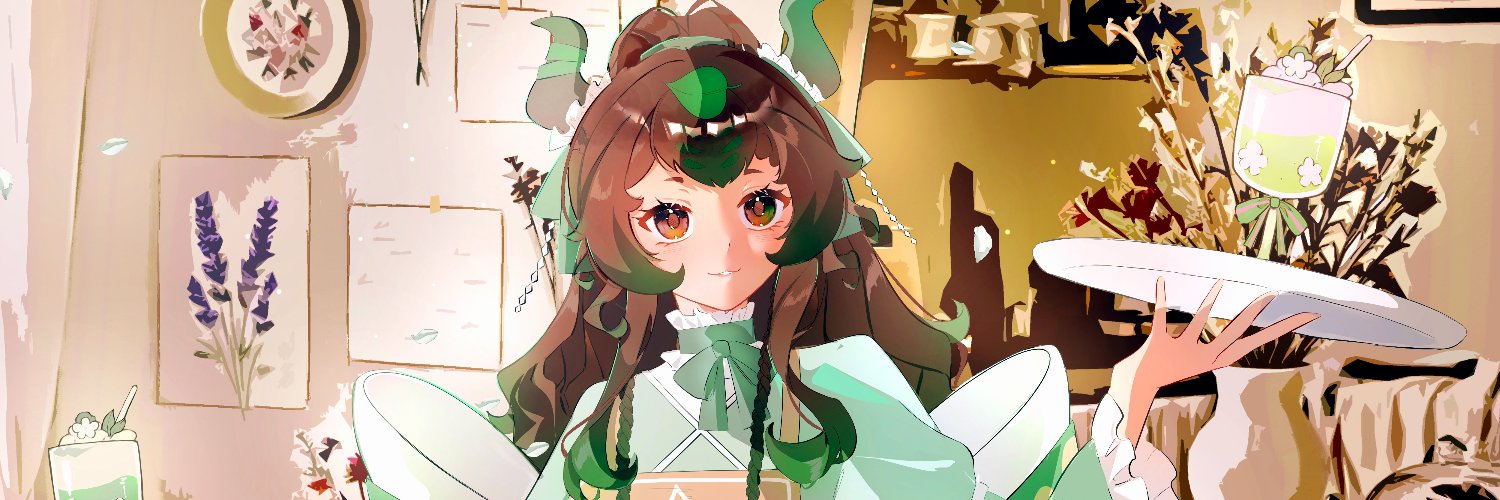 DragonheartCafe ꒰🍃🍵꒱ | Live2D & Artist VTuber's banner