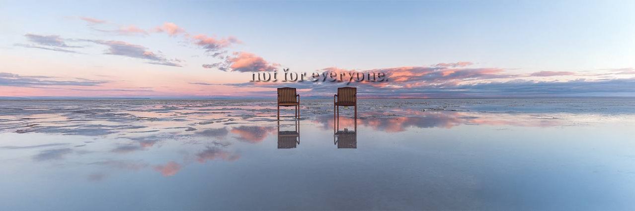 not for everyone's banner