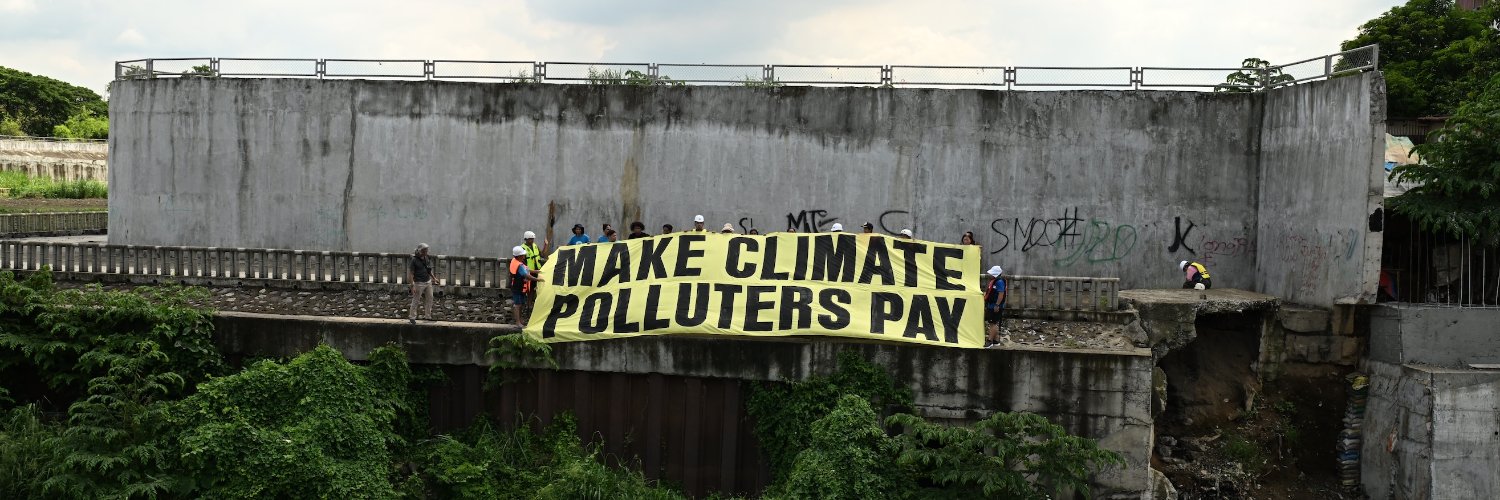 Greenpeace Philippines's banner