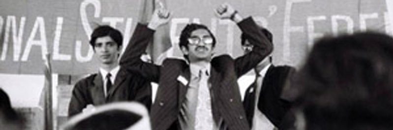 Tarek Fatah's banner
