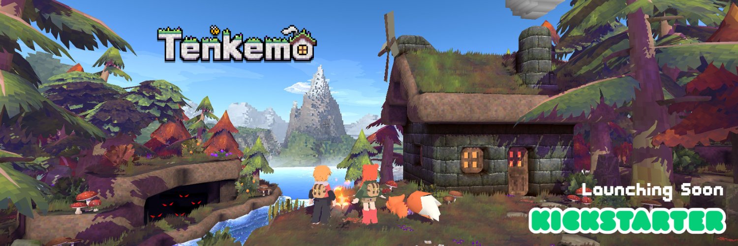 Tenkemo 🐾 Follow on Kickstarter's banner