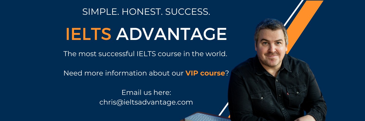 IELTS Advantage's banner