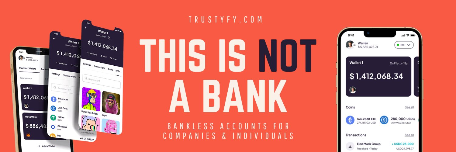 Trustyfy's banner