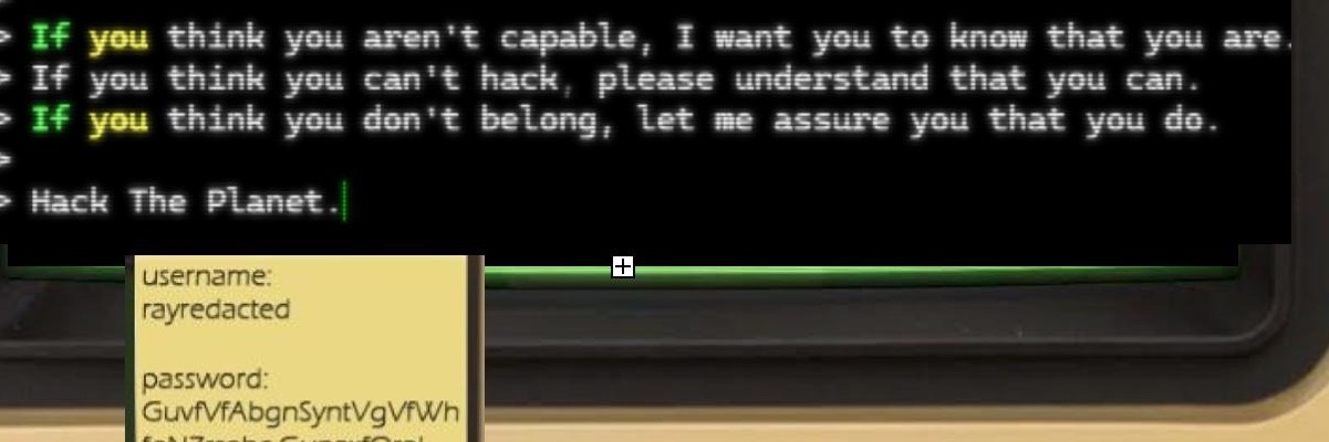 Ray [REDACTED]'s banner