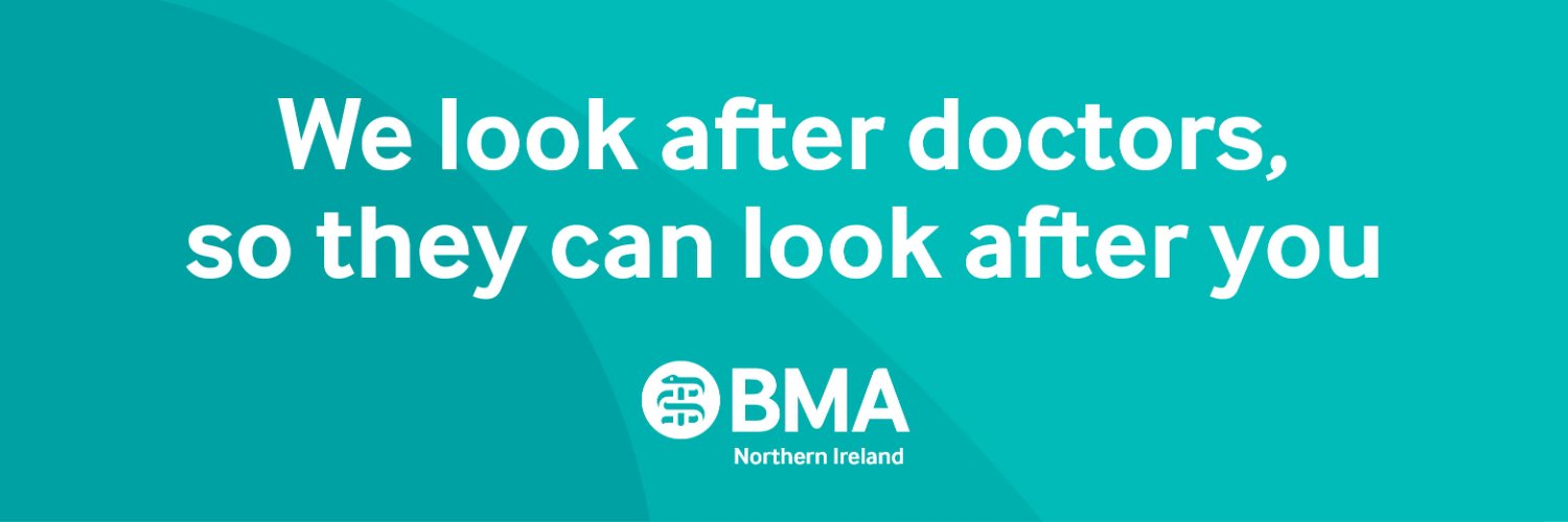 BMA NI Resident Doctors Committee's banner